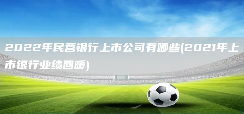 2022年民營(yíng)銀行上市公司有哪些(2021年上市銀行業(yè)績(jī)回暖)(圖1)